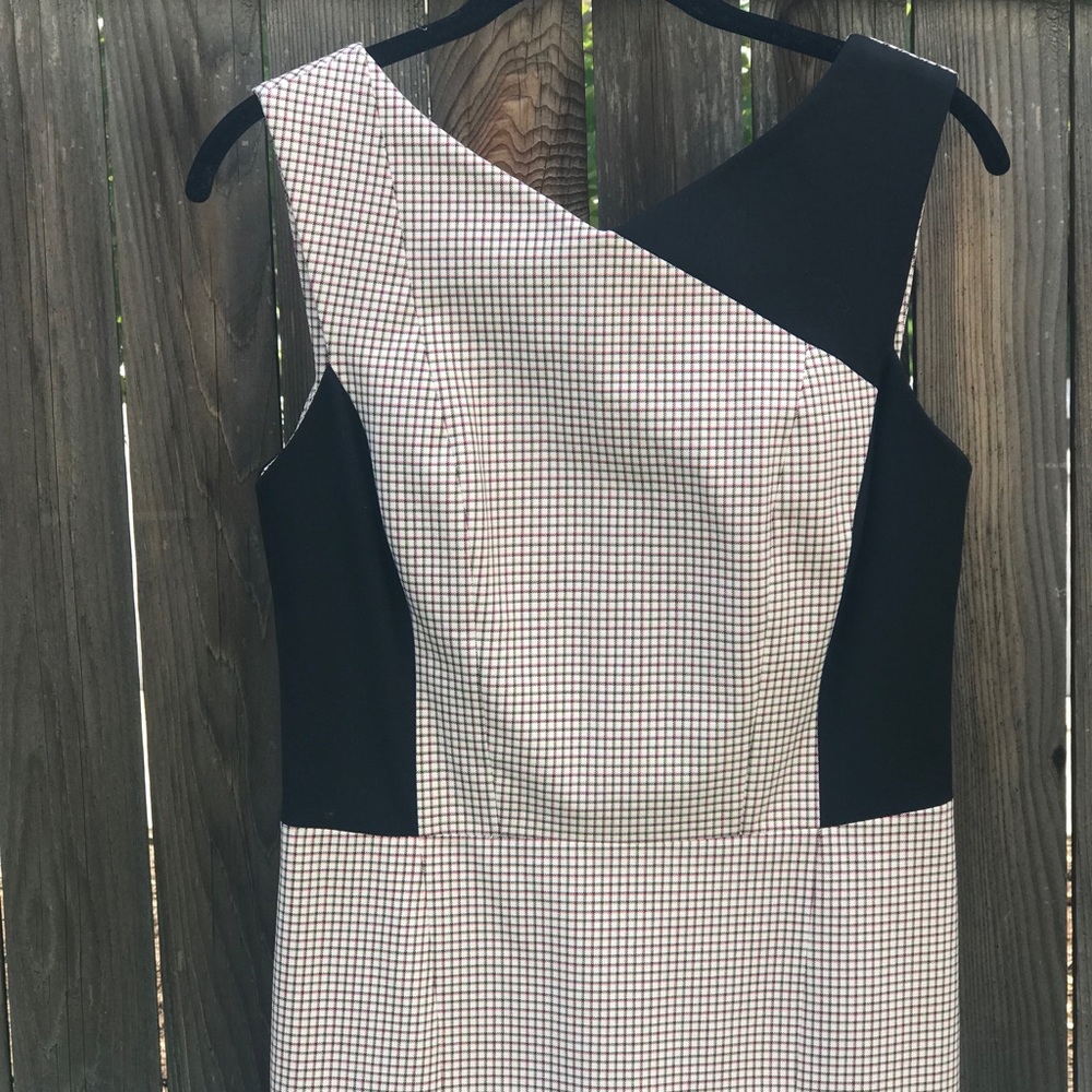 Jason Wu Resort checkered sheath dress